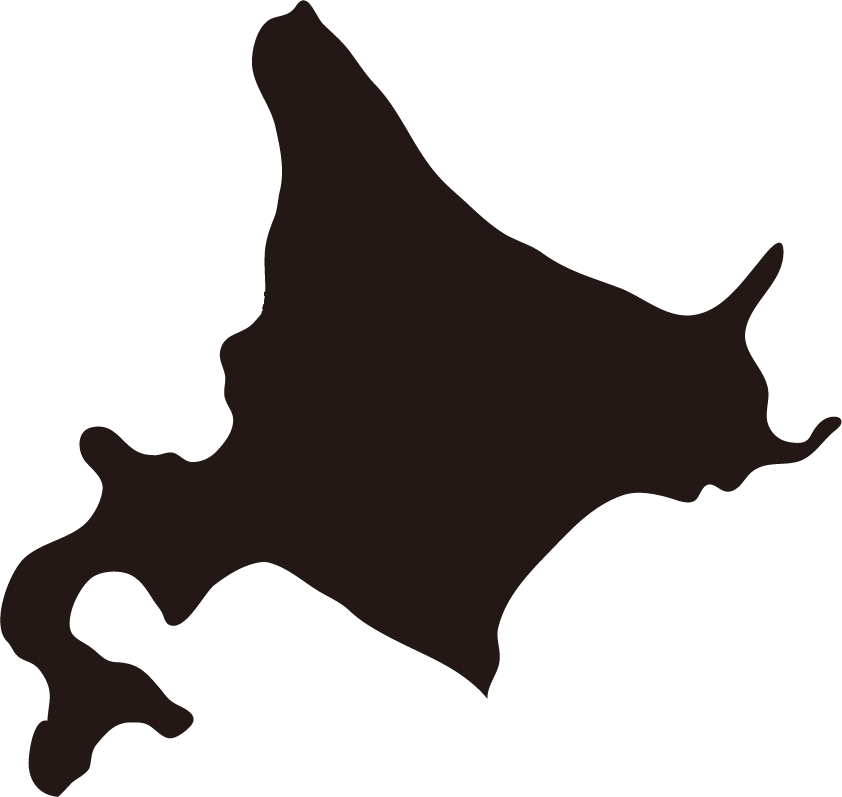 都道府県のシルエット