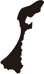 都道府県のシルエット